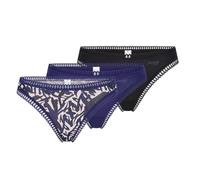 sloggi Damen GO Crush String C3P, Blue - Dark Combination, M