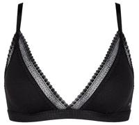 sloggi Damen GO Ribbed R Bralette, Black, S
