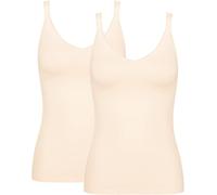 sloggi - Unterhemd mit Spaghettiträgern - Weiß S - sloggi Go - Unterwäsche für Frauen