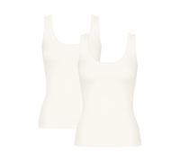 Sloggi Damen Sloggi GO Tank Top C2P, Silk White, XL