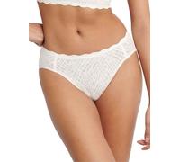 Sloggi Slip ZERO Feel Bliss High Leg – unsichtbar, mit Spitze – Weiß, Damen XS