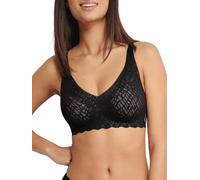 Bügelloser BH SLOGGI "ZERO Feel Bliss Soft bra" Gr. S, N-Gr, schwarz (black) Damen BHs Damenwäsche nahtlos mit Spitzenoptik (86473112-S) black