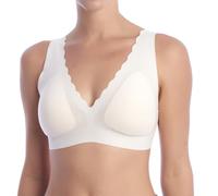 Sloggi Damen sloggi ZERO Feel Lace Bralette Bralette Angora (6308) (Herstellergröße: XS)