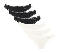 Sloggi Damen Strings, 6er Pack - GO Crush String C6P, Unterhose, Stretch-Baumwolle XS Mehrfarbig