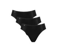Sloggi Damen-Slip 24/7 Microfibre im 3er-Pack schwarz 40