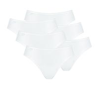 Sloggi Damen Tai, 6er Pack - 24/7 Microfibre, einfarbig 40 Weiß