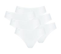 Sloggi Damen Tai, 6er Pack - 24/7 Microfibre, einfarbig weiß 40