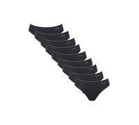 Sloggi Damen Tai-Slip 9-Pack Pure Comfort Tai - Black - Größe S