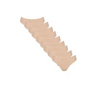 Sloggi Damen Tai-Slip 9-Pack Pure Comfort Tai - Skin - Größe XL