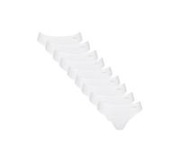 Sloggi Damen Tai-Slip 9-Pack Pure Comfort Tai - White - Größe XS