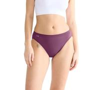 Tai-Slip SLOGGI "Basic+", Damen, Gr. 46, bunt (multiple colours 13), Single Jersey, Obermaterial: 95% Baumwolle, 5% Elasthan, unifarben, körpernah, Unterhosen, perfekter Sitz, hoher Beinausschnitt, gl