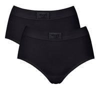 Sloggi Damen-Taillenslip Double Comfort im 2er-Pack 42 schwarz