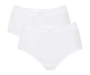 Sloggi Damen-Taillenslip Double Comfort im 2er-Pack 44 weiß