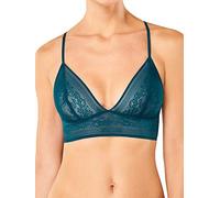 Sloggi Damen Unterhemd Zero Lace Bralette, Grün (Mystic Sea 6723), XS