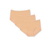 Midislip SLOGGI "24/7 Cotton", Damen, Gr. 48, beige, Jersey, Obermaterial: 96% Baumwolle, 4% Elasthan (LYCRA), unifarben, körpernah, Unterhosen, Spitze, blickdicht, weiche Baumwollmischung (703587-48)