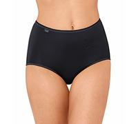 Sloggi Damen Unterhose 24/7 Microfibre H Maxi , Recycelte Mikrofaser, 3-Pack, 50, Schwarz