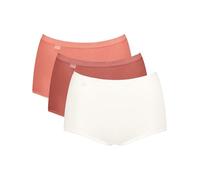 Sloggi Damen Unterhose Basic+ Maxi, 3-Pack, 48, Multiple Colours 21