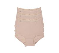 Slip SLOGGI "Basic+ Maxi 3P" Gr. 48, beige Damen Unterhosen (52376601-48) beige