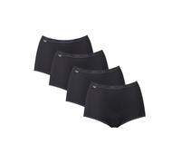 Sloggi Basic+ Maxi 4er Pack black 50