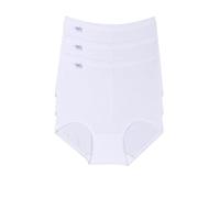 Sloggi Damen Unterhose Basic+ Maxi, 46, Weiß