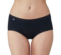 Sloggi Damen Unterhose Basic+ Midi , 2-Pack, 42, Schwarz