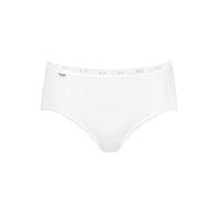 Sloggi Damen Unterhose Basic+ Midi , 2-Pack, 42, Weiß
