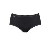 Sloggi Damen Unterhose Basic+ Midi, 42, Schwarz