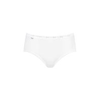 Sloggi Basic Damen Tagwäsche Slip (ohne Bein) Taille weiß Klassiche Form - 46