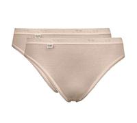 sloggi Basic+ Slip 2er Pack - Damen - 2x beige in Größe 42