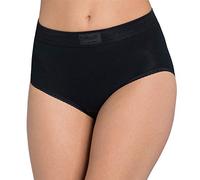 Sloggi Damen Unterhose Double Comfort Maxi, 48, Schwarz