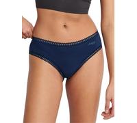 Sloggi Hipster-Slip GO Crush 3er-Pack Baumwolle Schwarz/Blau XL Damen