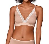 Sloggi Damen Wow Embrace BRALETTE Bügelloser BH, per pack Beige (Skin - Light Combination M001),(Herstellergröße: S)