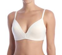 Sloggi Damen sloggi Wow Embrace PU Bügelloser BH Weiß (White Light Combination M015) L