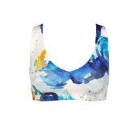 Sloggi Damen Zero Feel 2.0 Collab Bralette, Blue - Light Combination, M