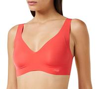 Sloggi Damen ZERO Feel Bralette EX Bralette, per pack Rot (campari 0024),(Herstellergröße: XS)