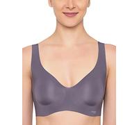 Sloggi Damen Bustier, Zero Feel Bralette EX, Mauve Grey, XS