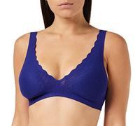 sloggi Damen ZERO Feel Lace Bralette Bustier, Blue Ink, XS