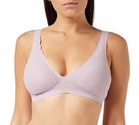 Sloggi Damen Zero Feel Lace Bralette Bustier Lilac Orchidee S