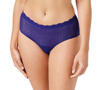 sloggi Damen ZERO Feel Lace High Waist Brief Slip, Blue Ink, XS