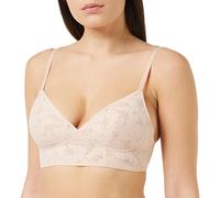 Sloggi Damen Zero Lace 2.0 Longline Bra Bügelloser BH, Light Brown, XL
