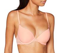 Sloggi Damen Zero Lace WHUM Push-Up BH, Orange (Coral 3586), (Herstellergröße: 80C)