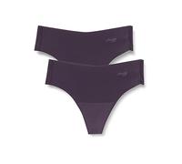 sloggi Damen Zero Microfibre 2.0 Hipstring 2P, Blueberry, XS