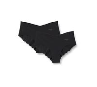 sloggi Damen ZERO Microfibre H Hipster C2P Slip, Black, M
