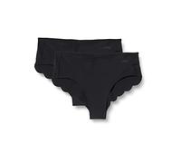 sloggi Damen Zero Modal 2.0 H 2P Hipster, Black, L