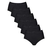 Sloggi - Double Comfort - Maxi Slip - 6er Pack (44 Schwarz)