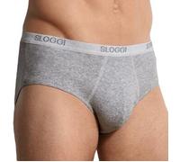 Sloggi For Men Basic Midi Grau Baumwolle Small Herren