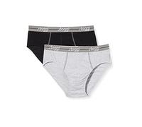 Sloggi for men Herren sloggi men Start HO Midi C2P Slip, per pack Grau (GREY COMBINATION M013), Small (Herstellergröße: 4)