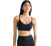 Schalen-BH SLOGGI "FREE Evolve P", Damen, Gr. 2, N-Gr, schwarz, Single Jersey, Spitze, Obermaterial: 46% Polyester, 45% Modal, 9% Elasthan, unifarben, modisch, BHs, super weich, dehnfähig, Stretch-Cup