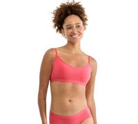 Schalen-BH SLOGGI "FREE Evolve P", Damen, Gr. 2, N-Gr, flamingo, Single Jersey, Obermaterial: 46% Polyester, 45% Modal, 9% Elasthan, unifarben, BHs Schalen-BH, super weich, dehnfähig, Stretch-Cups (68