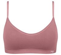 Schalen-BH SLOGGI "FREE Evolve P", Damen, Gr. 2, N-Gr, date night pink, Single Jersey, Spitze, Obermaterial: 46% Polyester, 45% Modal, 9% Elasthan, unifarben, modisch, BHs, super weich, dehnfähig, Str